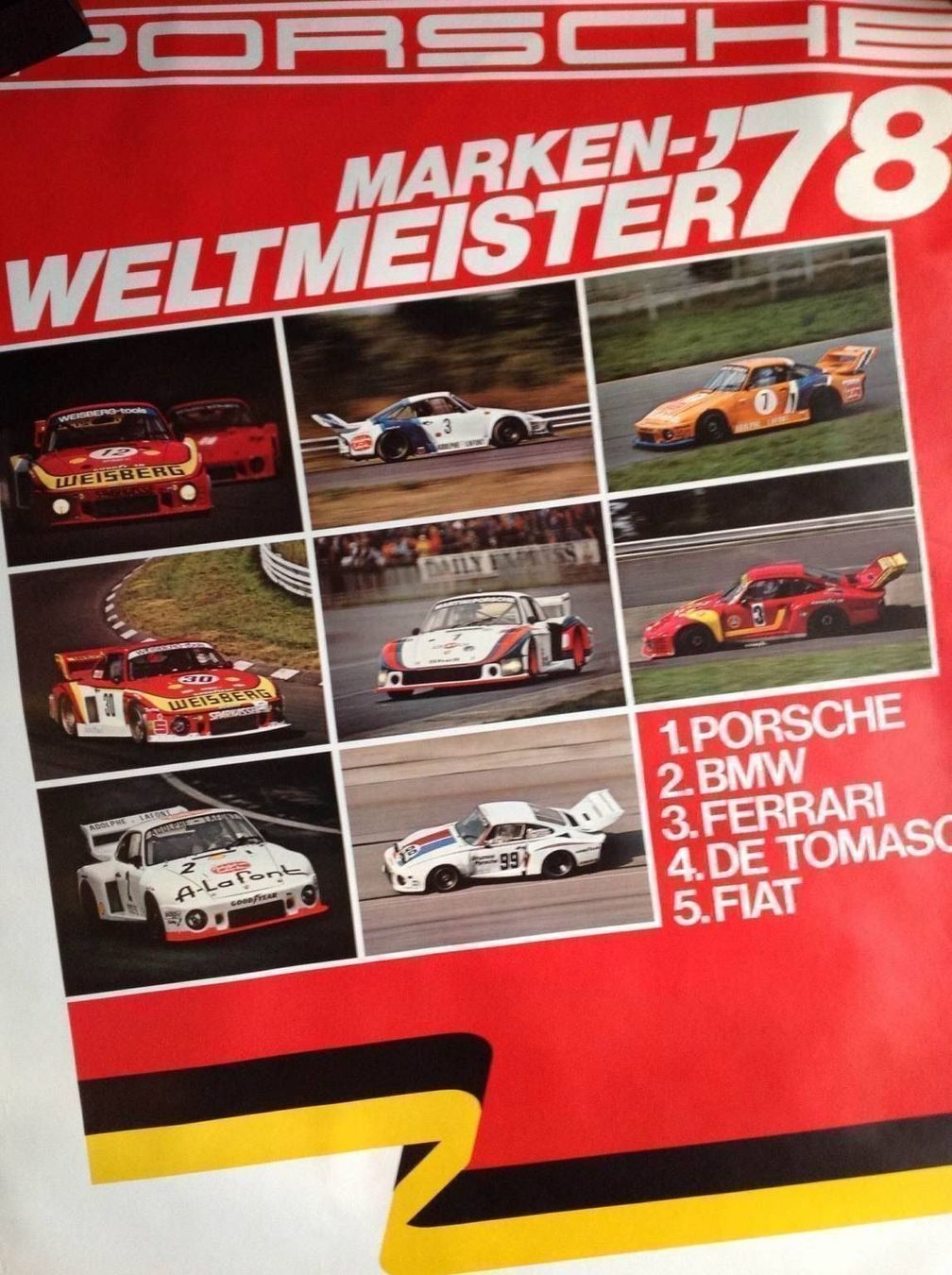 Foto & Immagini: Porsche championnat du monde 1978 – Usato da Némiaz (Chamoson) venduto da Patoshi