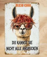 SCHILD MIT LUSTIGEM TEXT AUS HOLZ NEU