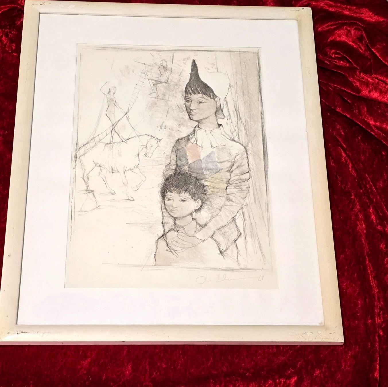 Grafica & Litografie: Otto Bachmann. Original-Lithografie. Handsigniert&datiert – Usato da Reinach BL venduto da Pendling 7
