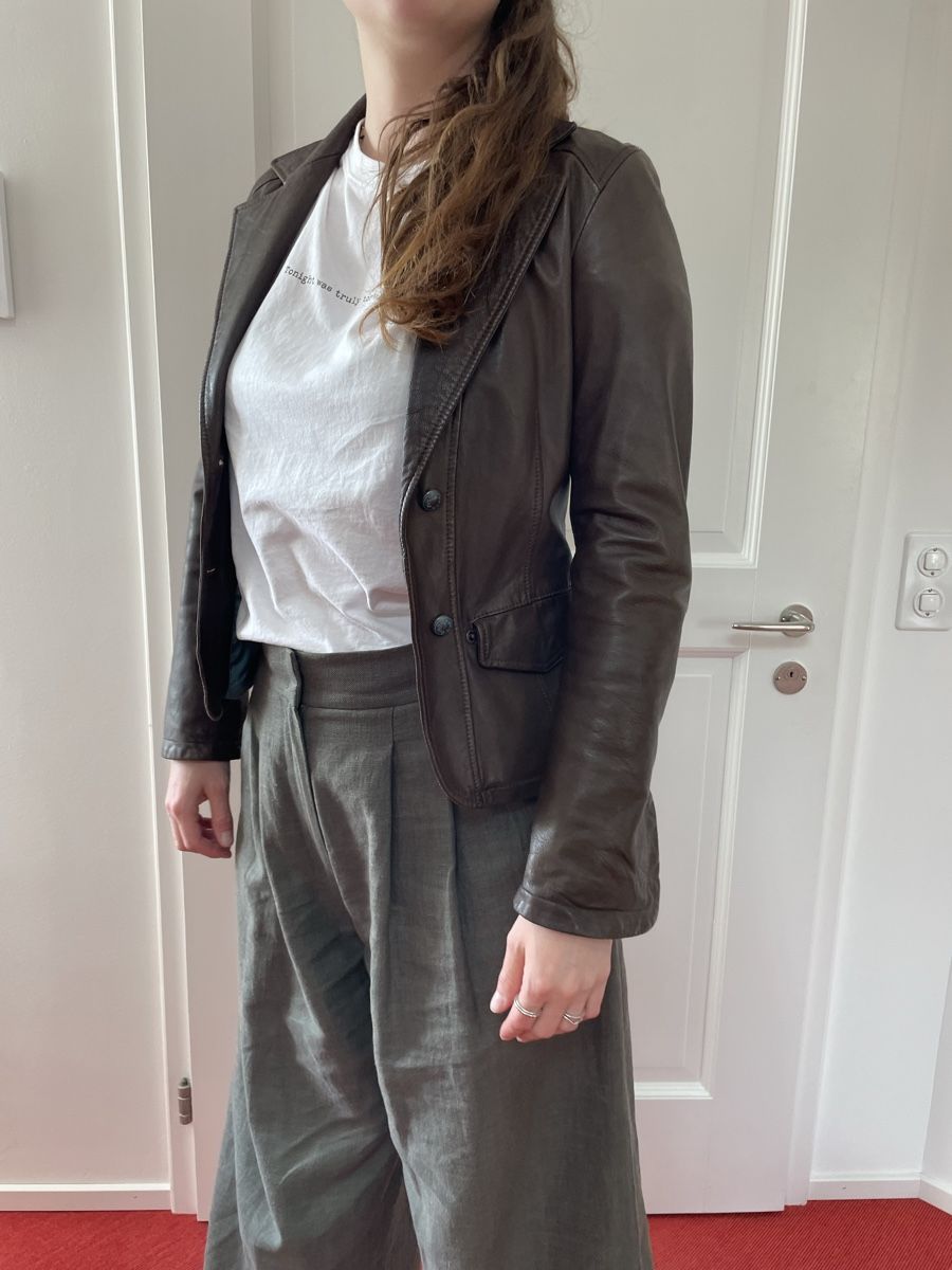 Giacche: Lederjacke Brogden Braun G.36 – Nuovo (secondo la descrizione) da Zollikon venduto da alessandra2m 4