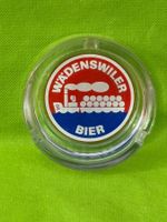 WÄDENSWILER BIER alter Glas Aschenbecher