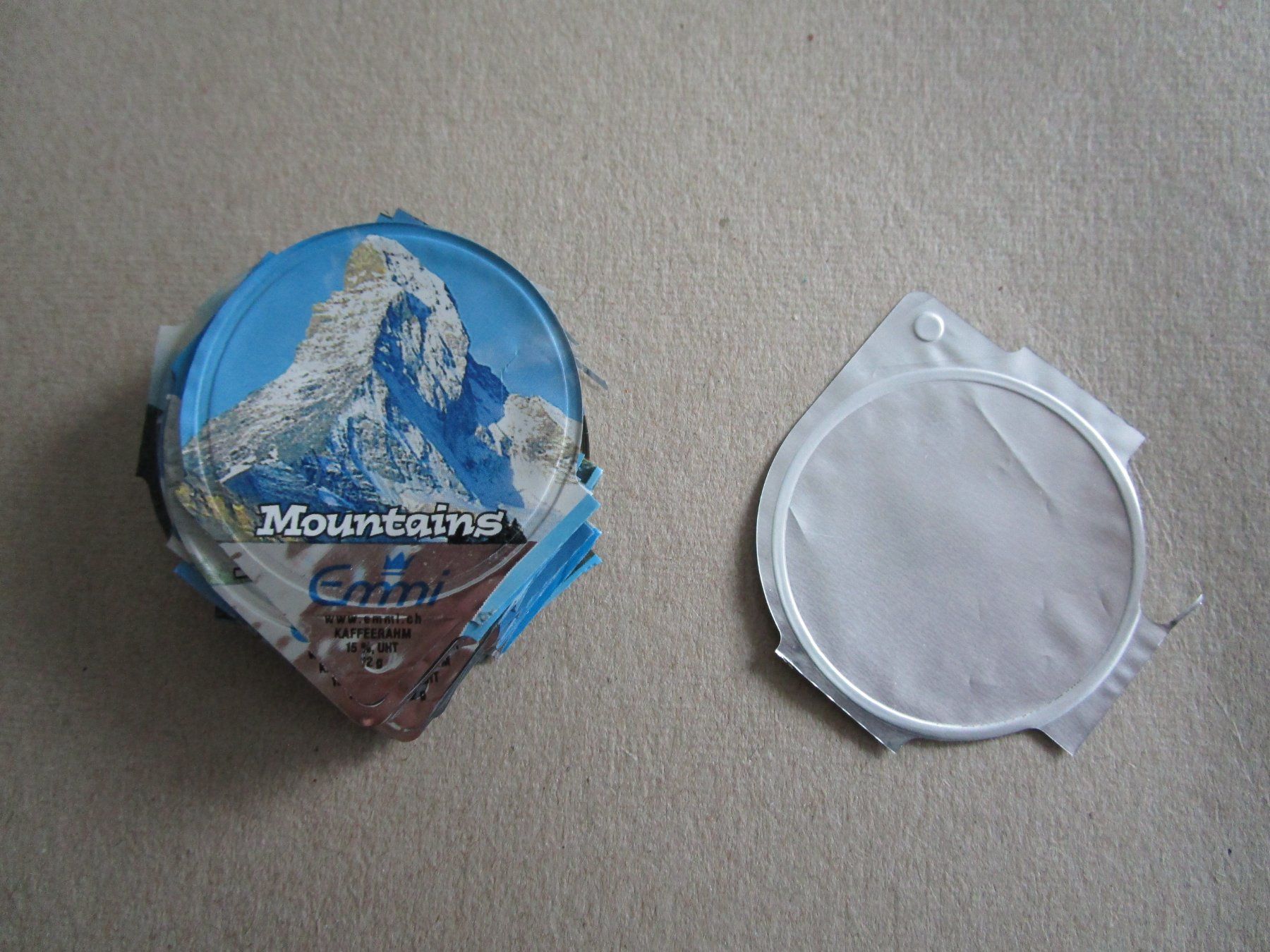 Kaffeerahmdeckel: KRD Mountains Serie 1.402 – Gebraucht aus Grenchen von Uhus15