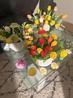 🌸🌷Wachsblumenstrauss, Handgemacht, Frühlingsdeko🌸🌷