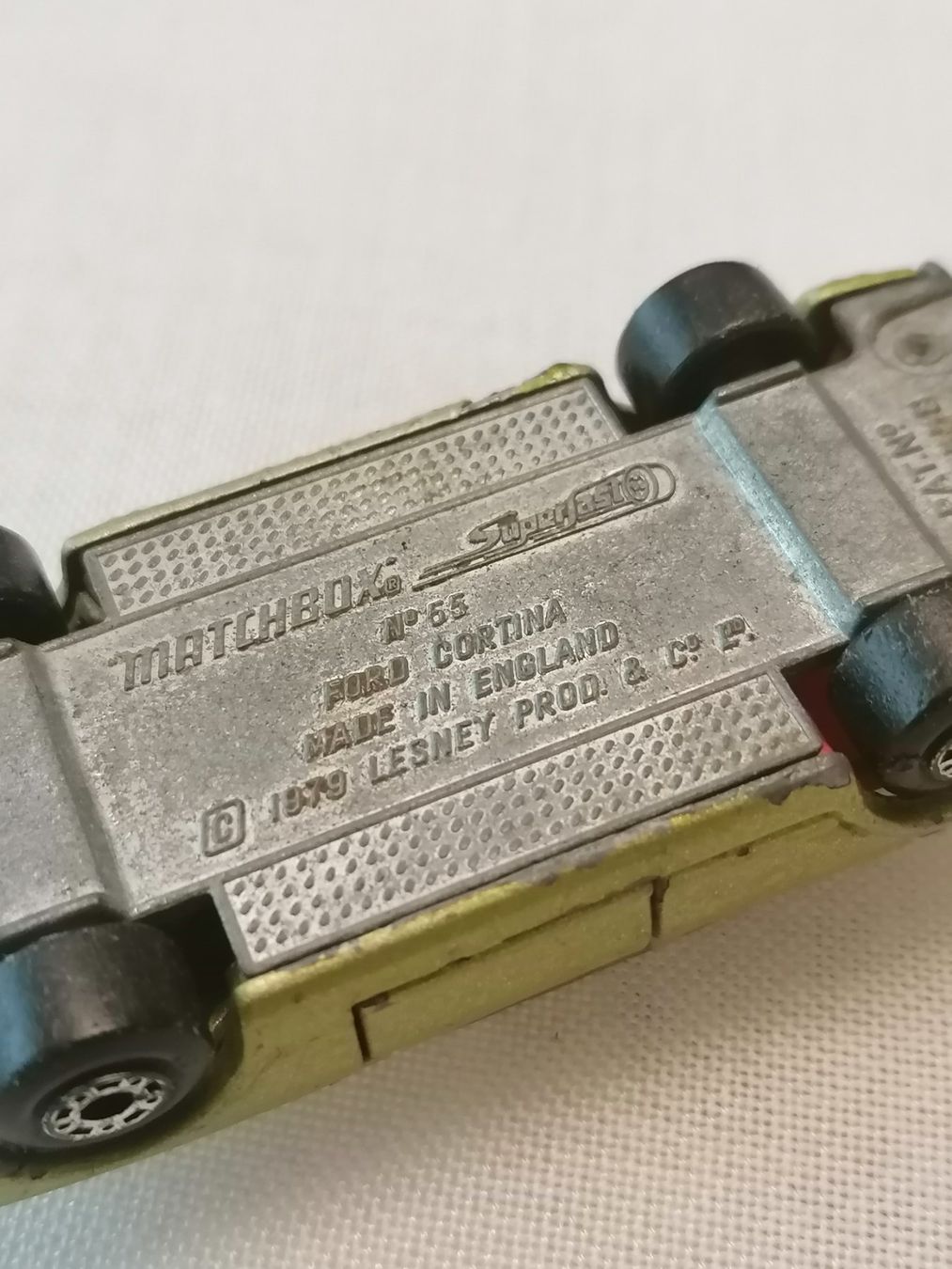 Matchbox Modellini d'auto: Matchbox - No.55 Ford Cortina – Usato da Basel venduto da vintagecollector 4