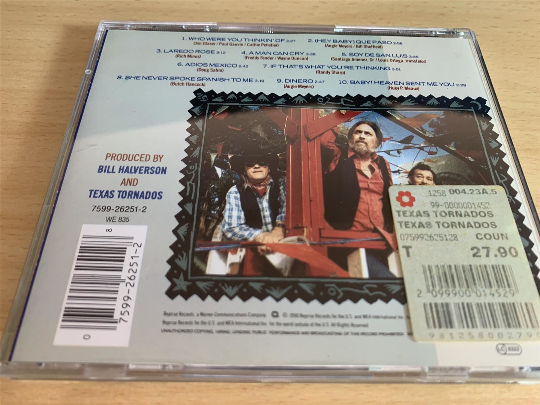 CD: Texas Tornados – Texas Tornados – Usato da Rikon im Tösstal venduto da Alpenmutz 1