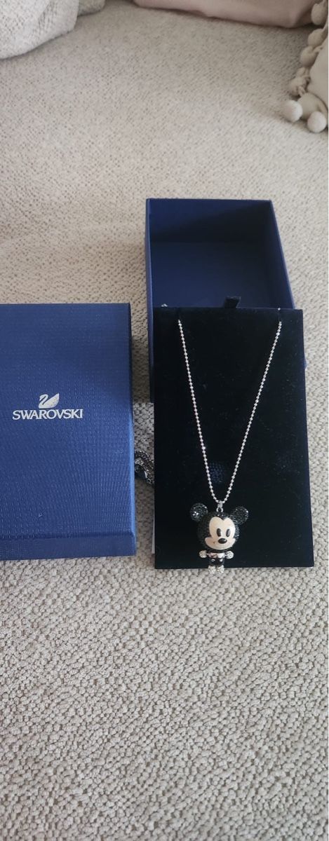 Swarovski Catenine: Original Swarovski Halskette Mickey Mouse – Usato da Zürich venduto da alv_pqz2