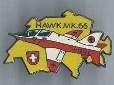 Hawk MK.66, Schweizer Luftwaffe Pin