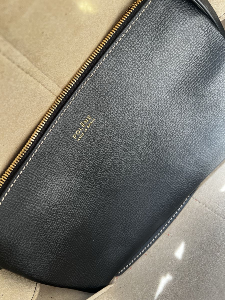 Polène Borse da donna: Big CYME Textured Black with Ecru Stitching – Nuovo (secondo la descrizione) da Rüschlikon venduto da ece_7tnb 4