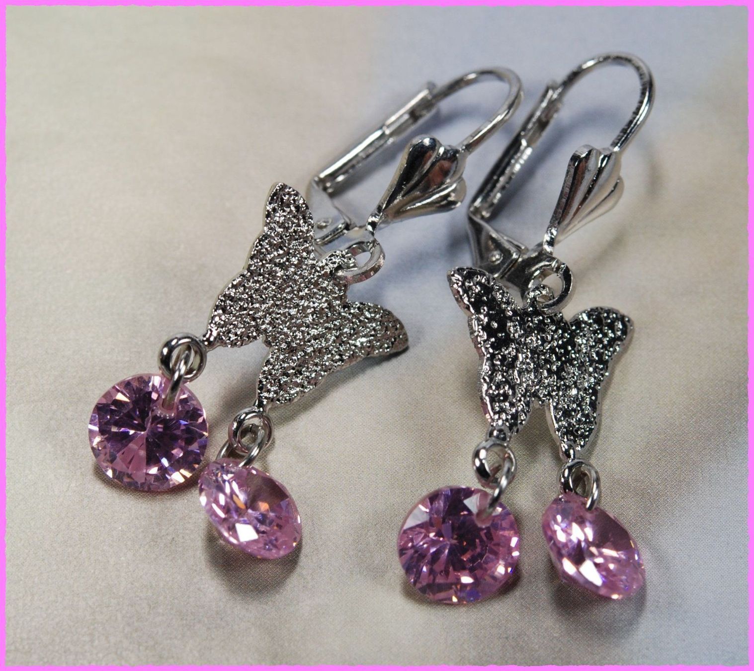 Orecchini pendenti & Orecchini a lobo: Bezaubernde Ohrhänger mit Zirkonia – Nuovo e nell'imballaggio originale da Oberglatt ZH venduto da Diamond-Girl 3