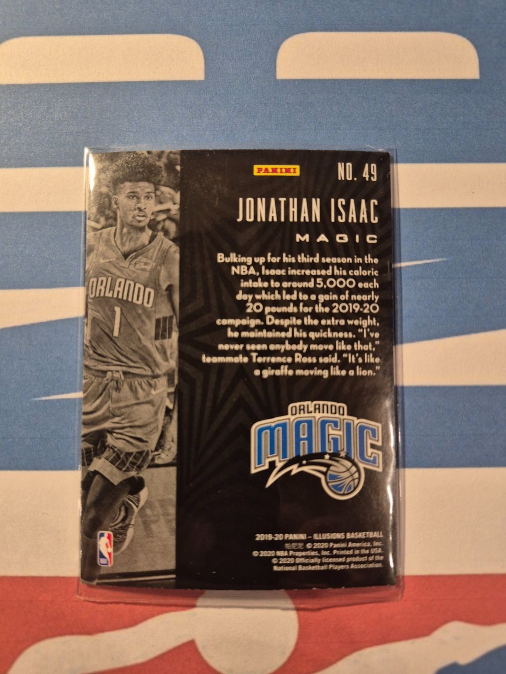 Panini Carte collezionabili: NBA Jonathan Isaac Orlando Magic – Usato da Treiten venduto da Sauber73 1