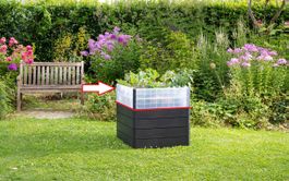 Garantia Hochbeet-Erweiterung Wachstumsmodul Ergo Quadro M