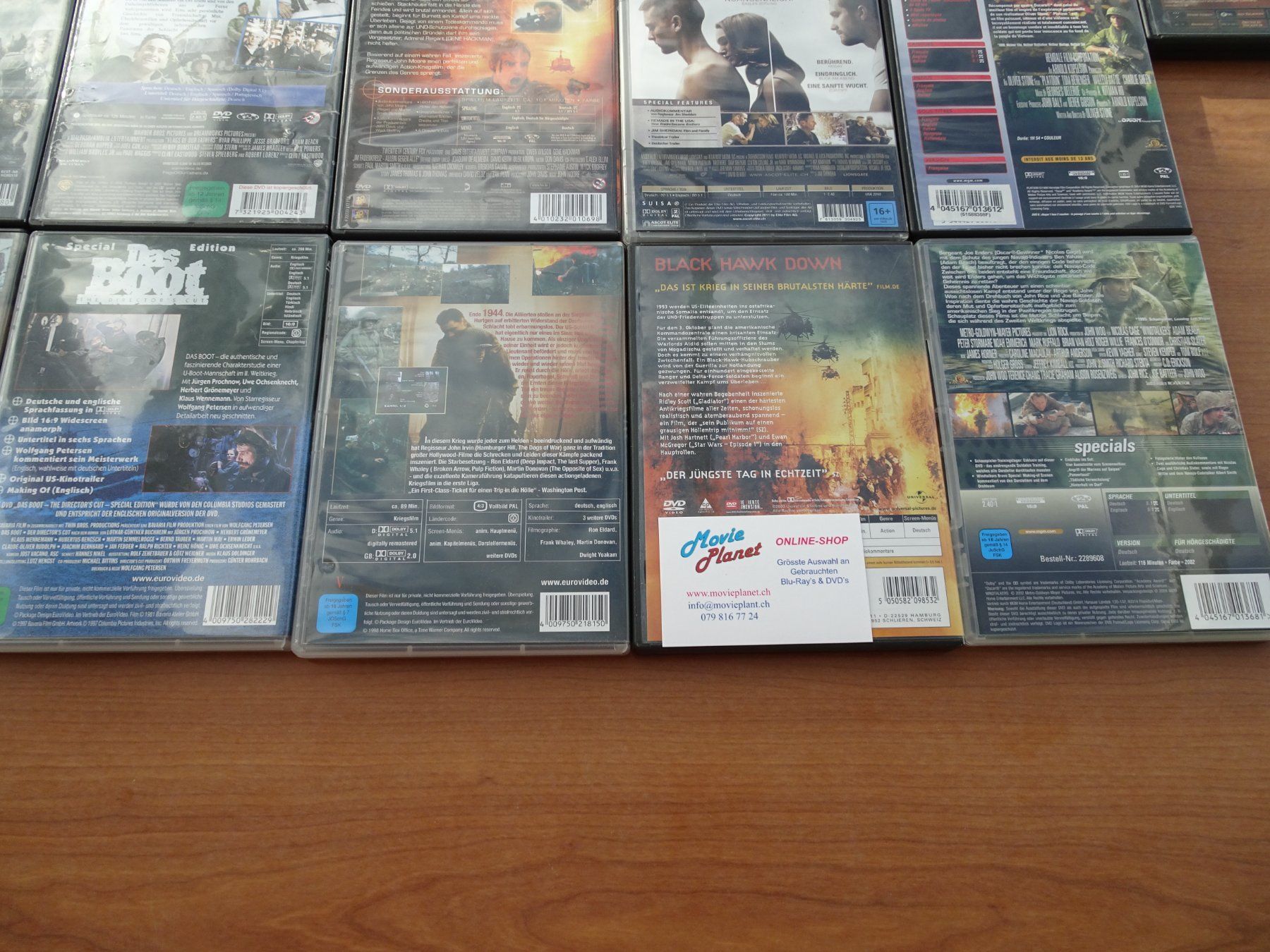 Tutti i DVDs: WAR  Kriegsfilme – Usato da Schenkon venduto da Movieplanet 8