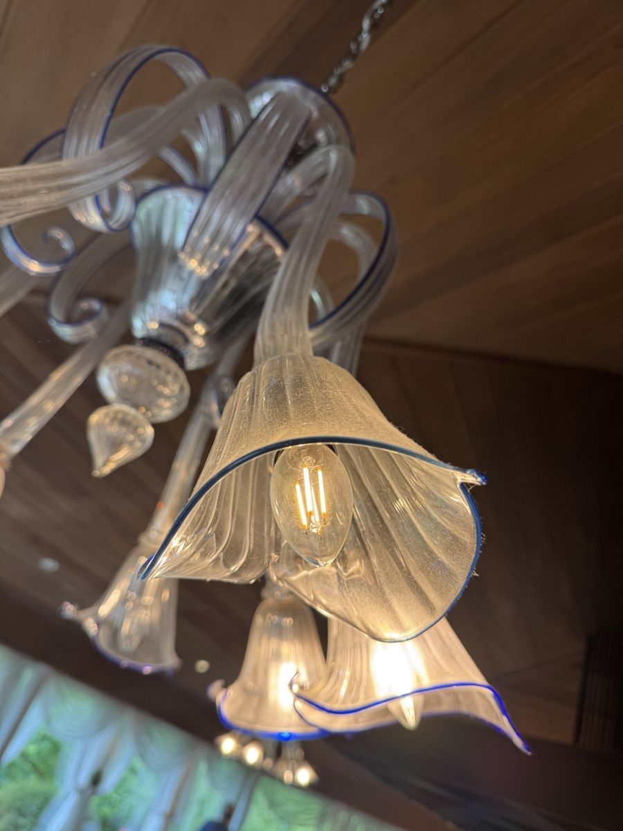 Lampadari & plafoniere: Kronleuchter 3 Stk. Murano-Glas – Usato da Gebenstorf venduto da wargauer