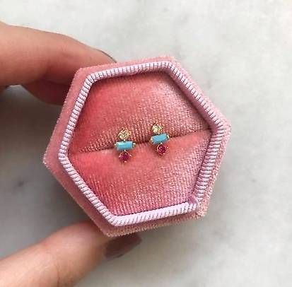 Boucles d'oreille: Ohrring s925Silber NEU – Neuf avec emballage d'origine à Zürich par Honeymelon_Jewelry