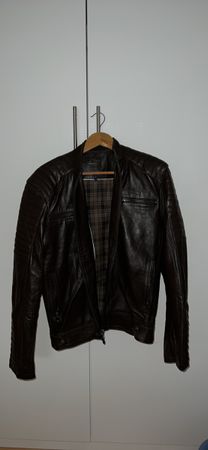 Hochwertige AC Enzo Lederjacke, Grösse 56, Neu!