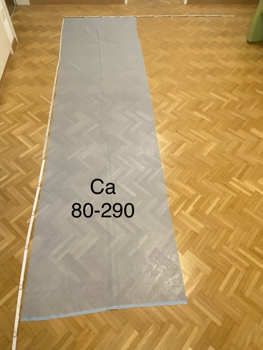 Tessuti: Stoff hellblau Voile leicht 80-290cm (4) – Nuovo (secondo la descrizione) da Flawil venduto da sonnengeist 3