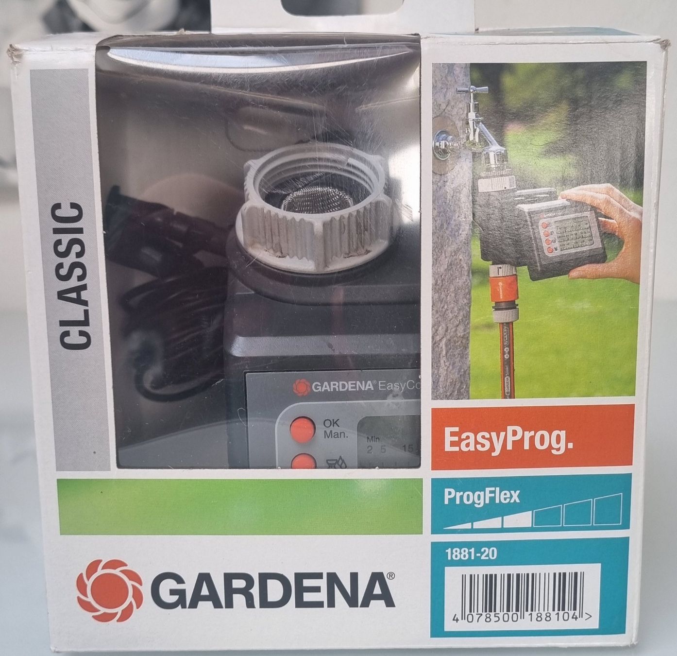 Gardena Misurare: Gardena Bewässerungscomp. EasyProg mit elect. Regensensor – Usato da Vättis venduto da cala010 1