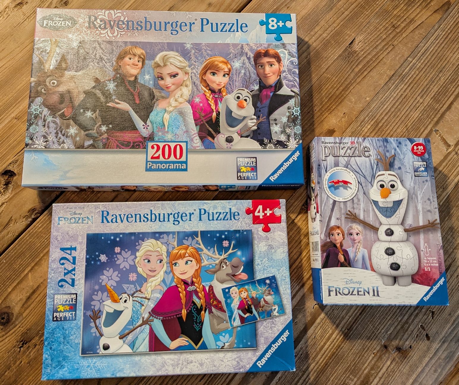 Ravensburger Puzzle: 3 Puzzles Frozen – Usato da Wallisellen venduto da Taurusit
