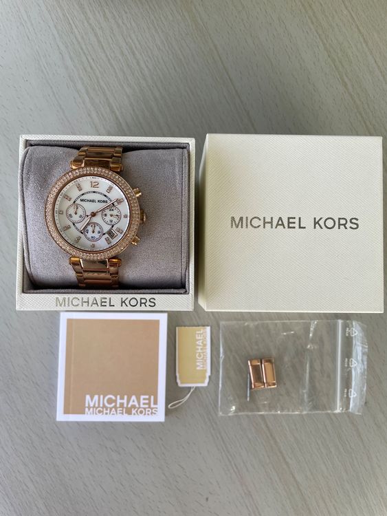 Montre Femme Michael Kors Parker MK5491 Or Rose