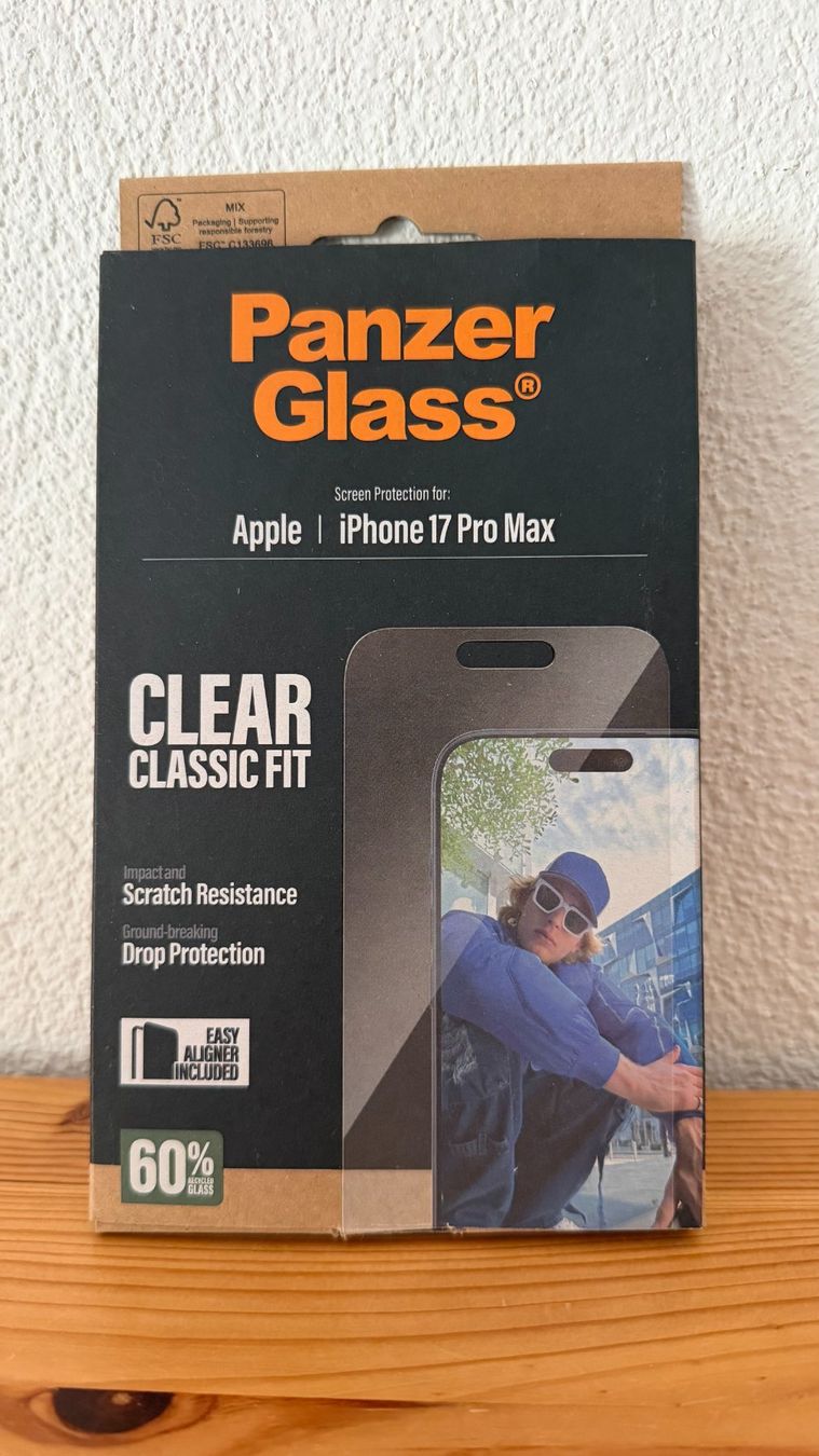 Ritocchi & pellicole di protezione: PanzerGlass Apple iPhone 17 Pro Max Displayschutz Neu – Nuovo (secondo la descrizione) da Oensingen venduto da ramoooni