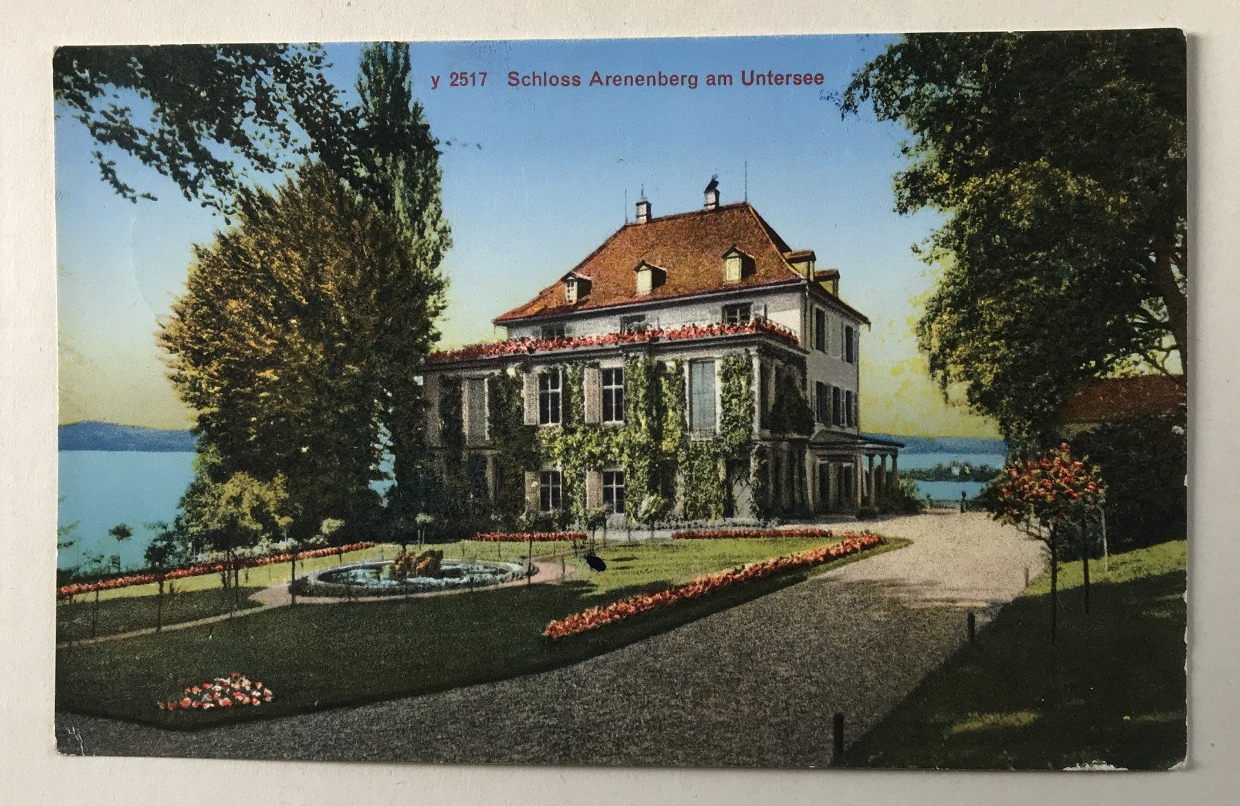 Cartoline postali: ALTE ANSICHTSKARTE SCHLOSS ARENENBERG – Usato da Ostermundigen venduto da wini63