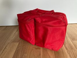 Clarins Kulturtasche / Kosmetiktasche: mit mehreren Fächern