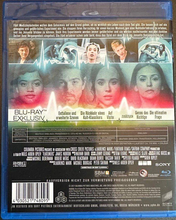 Tutti i DVDs: Flatliners Thriller Filme Kult & Remake – Usato da Beringen venduto da Mantafisch1 2