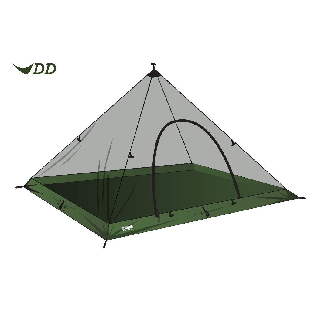 DD Hammocks Tende : DD Hammocks superlight XL Pyramid Mesh Zelt Innenzelt – Nuovo e nell'imballaggio originale da Tulln venduto da HaengemattenShop