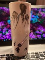 Vase Gerold Tettau bavaria handgefertigt signiert selten!