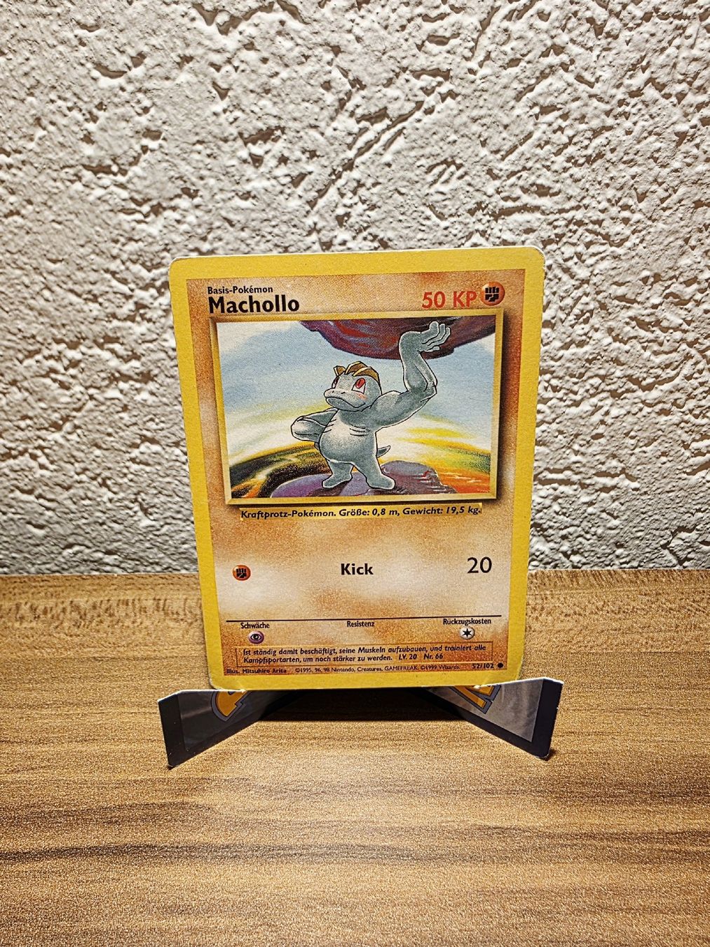 Pokémon Sammelbilder & Trading cards: Machollo 52/102 Base Set DE – Neu (gemäss Beschreibung) aus Turin (Salins) von Meeelll01