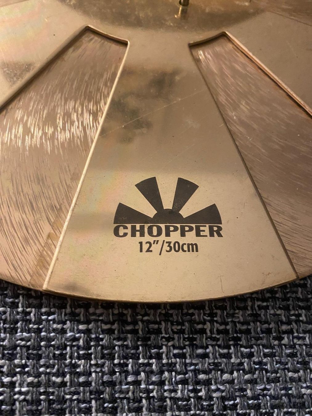 Sabian Strumenti musicali: Sabian Chopper 12" Effekt-Becken - gebraucht – Usato da Sargans venduto da SB-Drumlessons 1