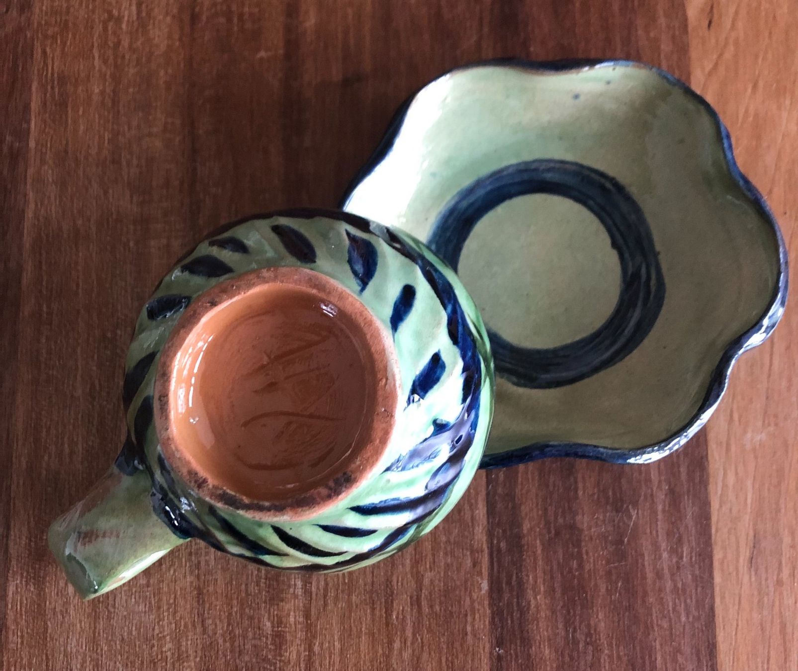 Tassen: Teetasse/Kaffeetasse und Untertasse – Gebraucht aus Samstagern von TAAF 4