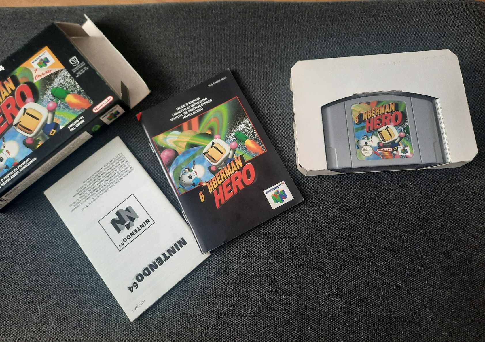 Nintendo Giochi: Bomberman Hero CIB Nintendo 64 N64 – Usato da Conthey venduto da arn_86vf 6