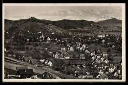 AK Wettingen, Ortsansicht bei Tag