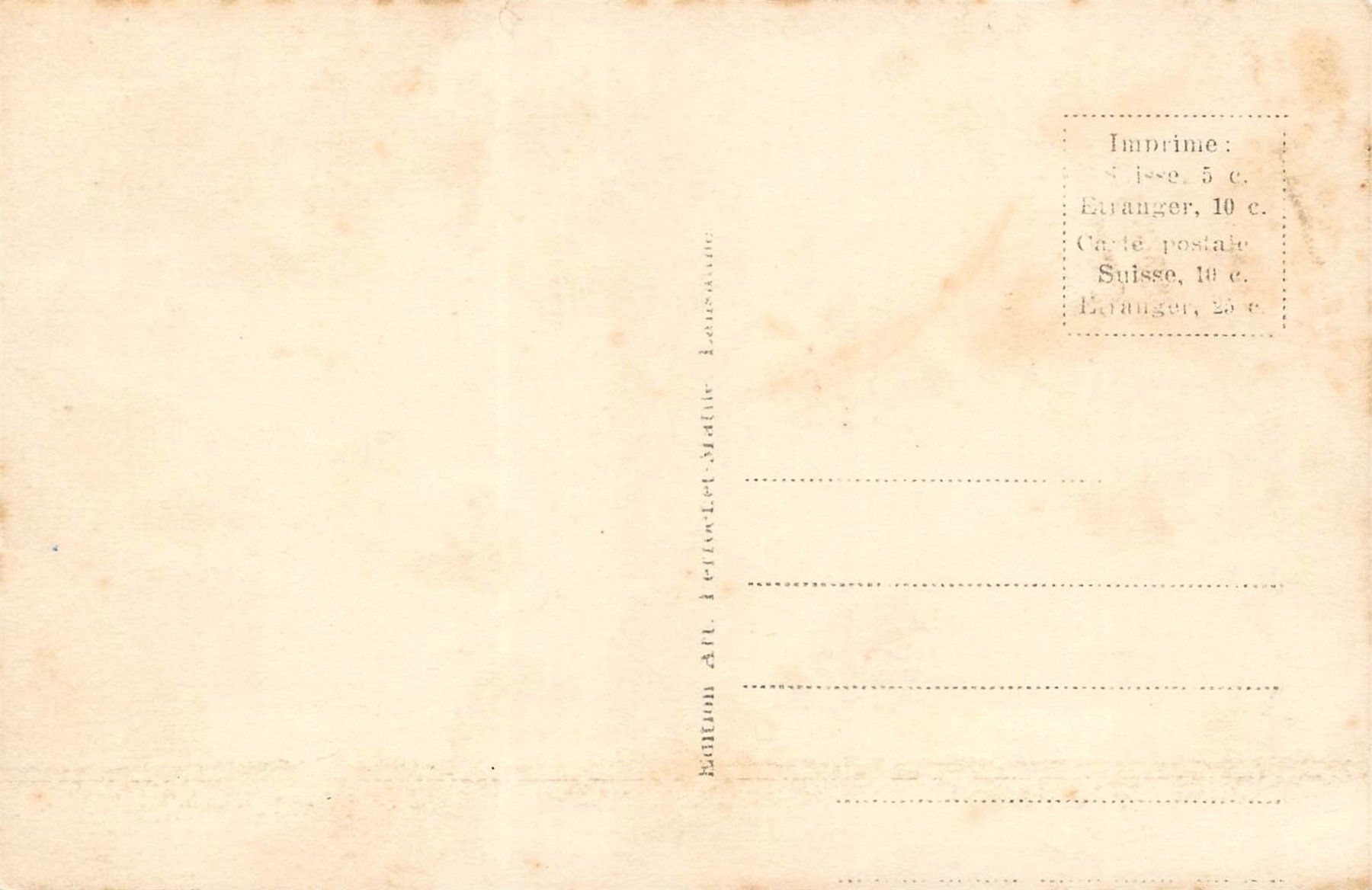 Cartoline postali: Finhaut, Cabane de Barberine – Usato da Ottikon b.Kemptth. venduto da Neptun1974 1