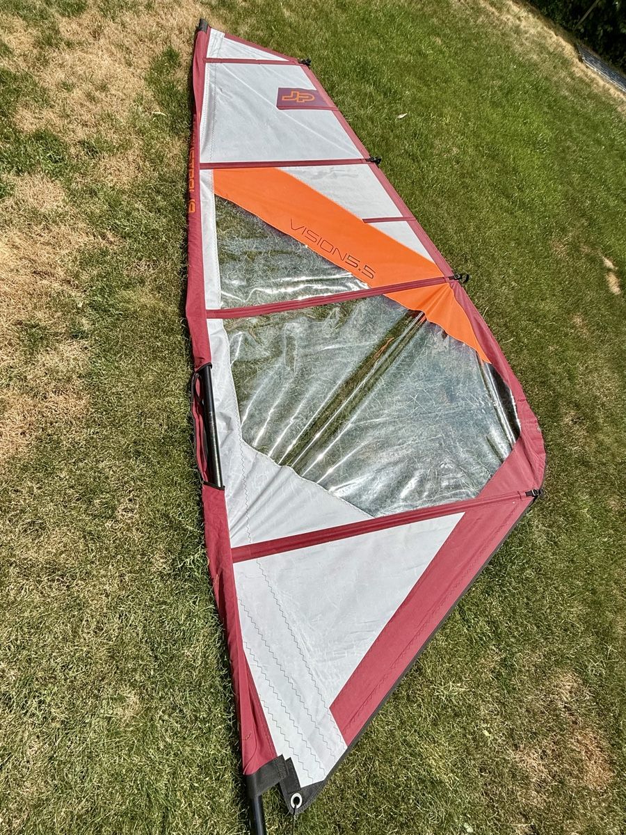 Surf: JP Vision 5.5 Windsurfsegel Set – Usato da Eglisau venduto da Mr_Dinero