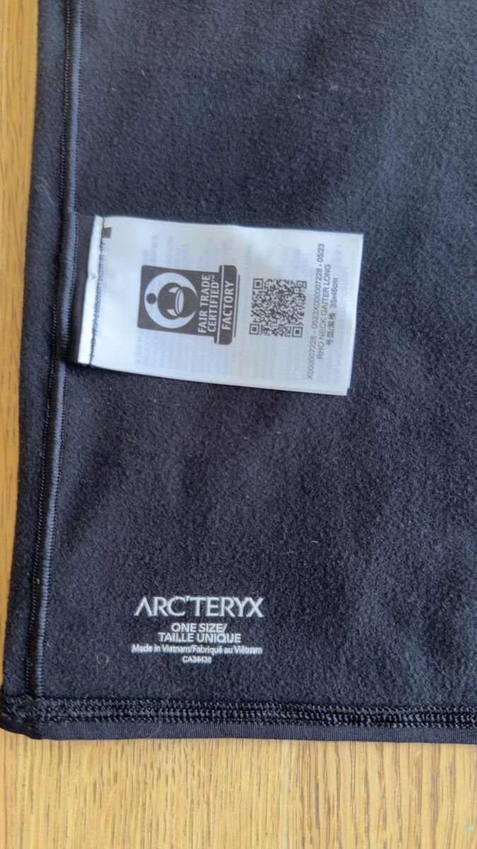 Autres vêtements & accessoires: Arc’teryx RHO neck gaiter  – Neuf (Voir description) à Lausanne par dor_lnv8 3