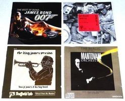 4CD's- Mantovani Orchestra, Jef Sicard, Harry James Big Band