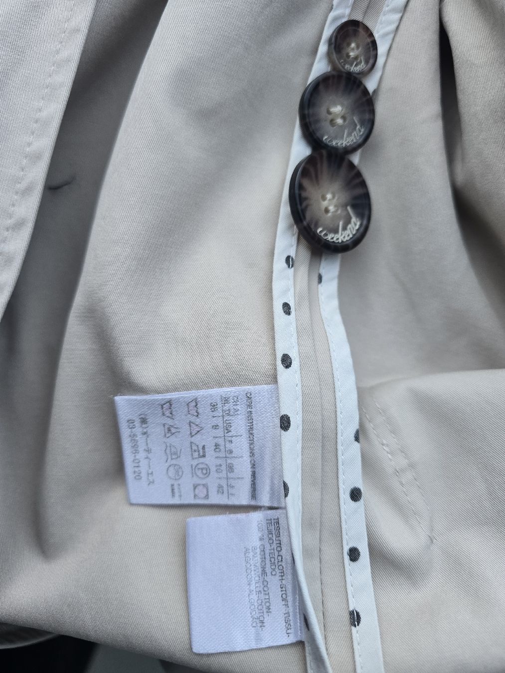 Max Mara Cappotti: MaxMara Weekend Trench Coat. Gr.38 – Usato da Zürich venduto da Olala_ 5