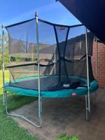 BERG Trampolin mit Sicherheitsnetz, ca. 3–3,5 m Durchmesser,