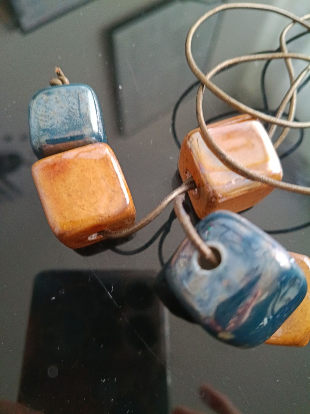 Catenine: Glass cubes necklace – Usato da Zürich venduto da cat_9cvz 1