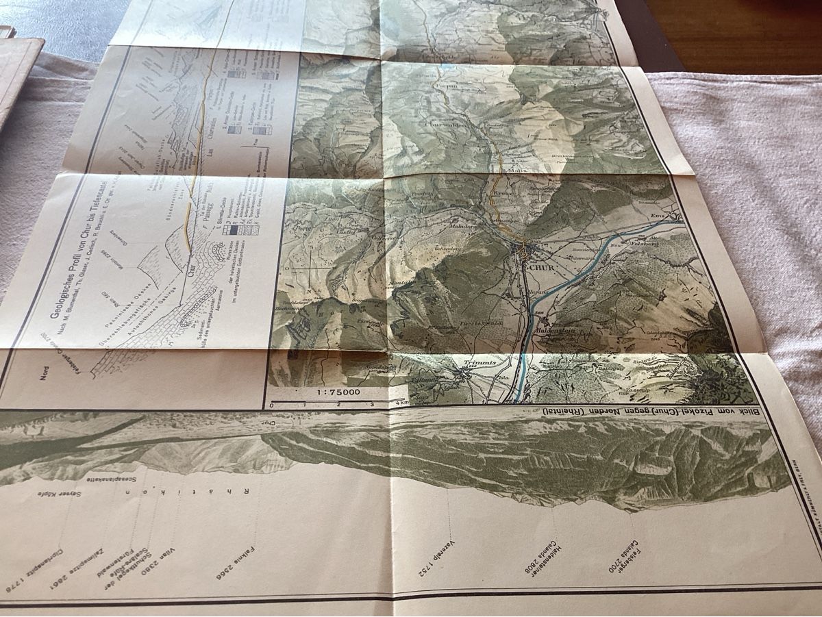 Ansichtskarten: Lenzerheide poststrasse – Gebraucht aus Luc (Ayent) von Rebouille 7
