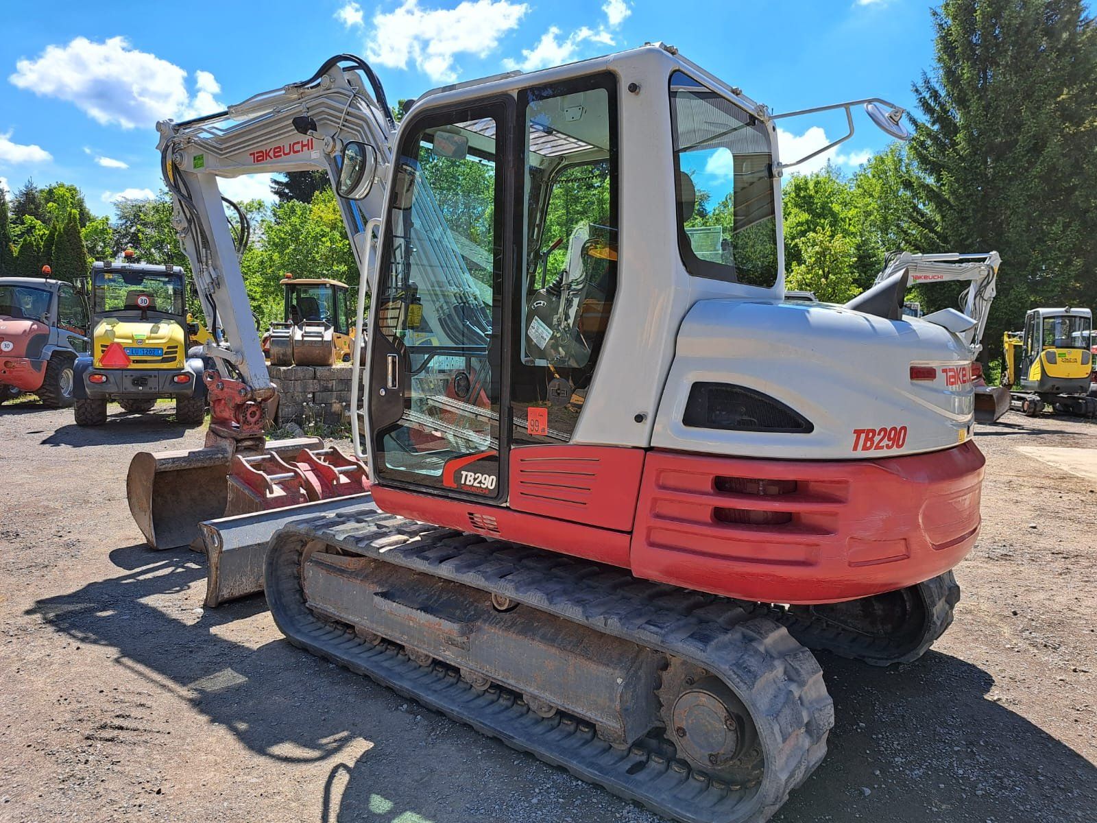 Takeuchi Escavatori: Raupenbagger Takeuchi TB290 – Usato da Rain venduto da Bob1000 1