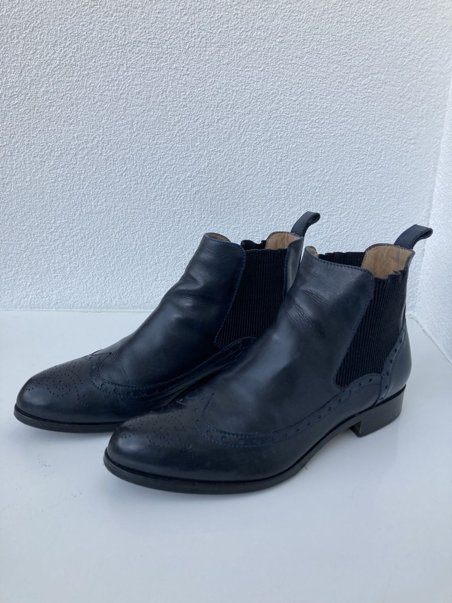 Damenschuhe: Boots / Stiefeletten, dunkelblau, Gr.37 – Gebraucht aus Braunau von Tina_24 5