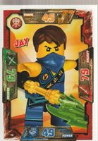TCG NINJAGO TRADING CARD SERIE 1 # 016 JAY
