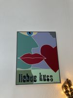 Bild auf Leinwand - LIEBESKUSS