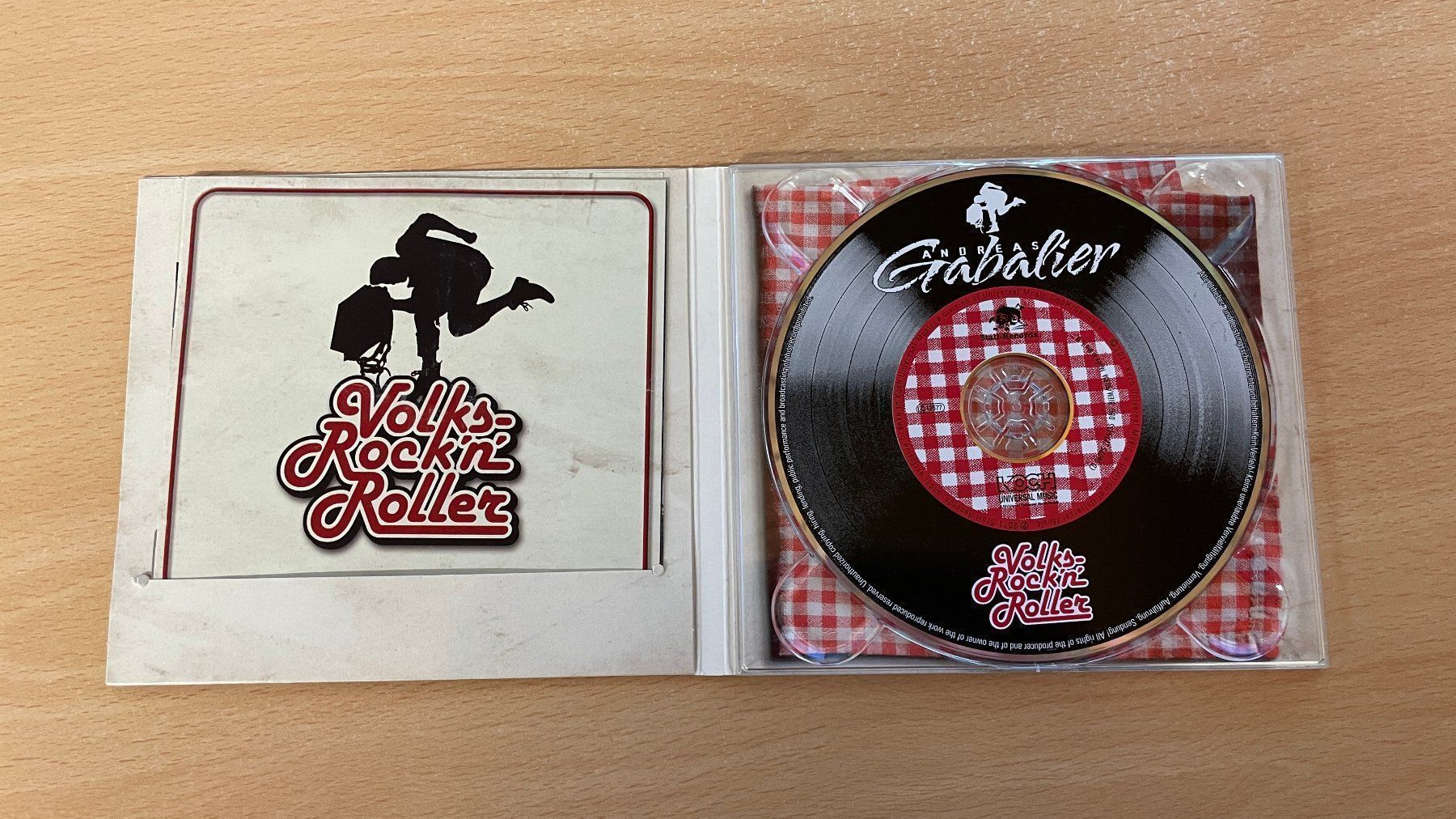 CD: Andreas Gabalier - Volks- Rock n Roller - ok – Usato da Glattfelden venduto da cybermaxx 2