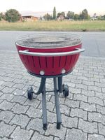 LotusGrill XXL Holzkohlegrill Rot guter Zustand