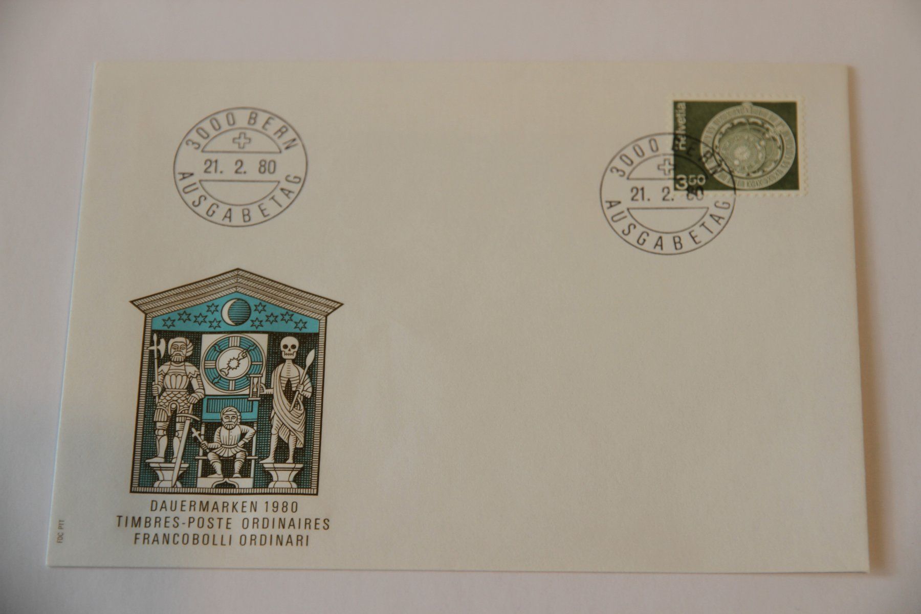 Alle Briefmarken: FDC, Dauermarken, 21.2.1980, – Neu (gemäss Beschreibung) aus Nesselnbach von ubourson