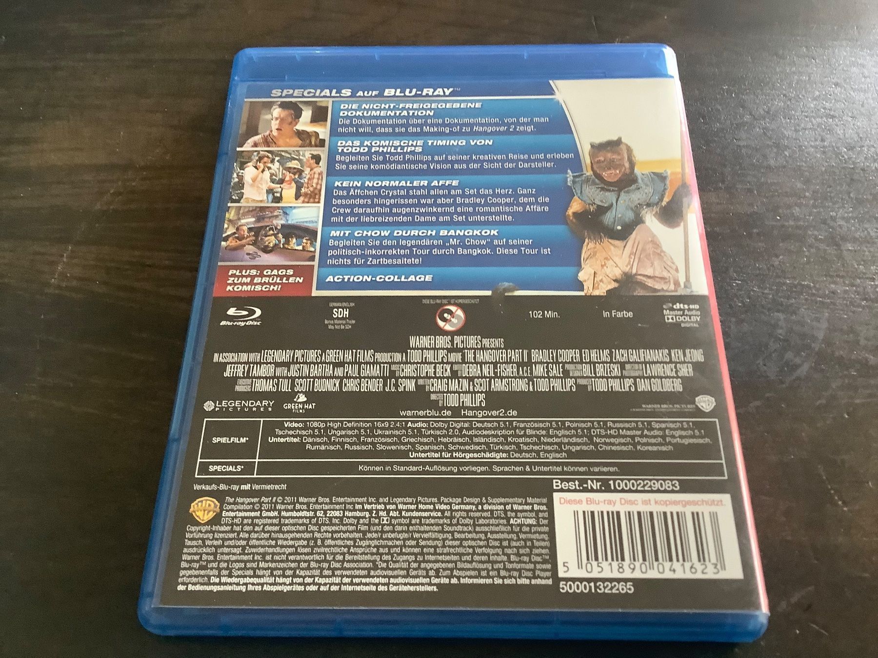 Tutti i DVDs: Hangover 2 / Blu - ray – Usato da Dübendorf venduto da Shreck 1